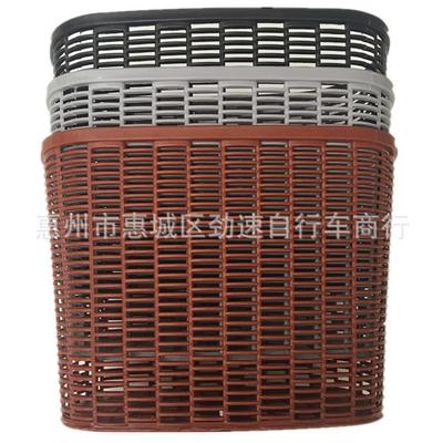 自行车车篮塑料车篮前车筐淑女车车篮自行车大款大容量