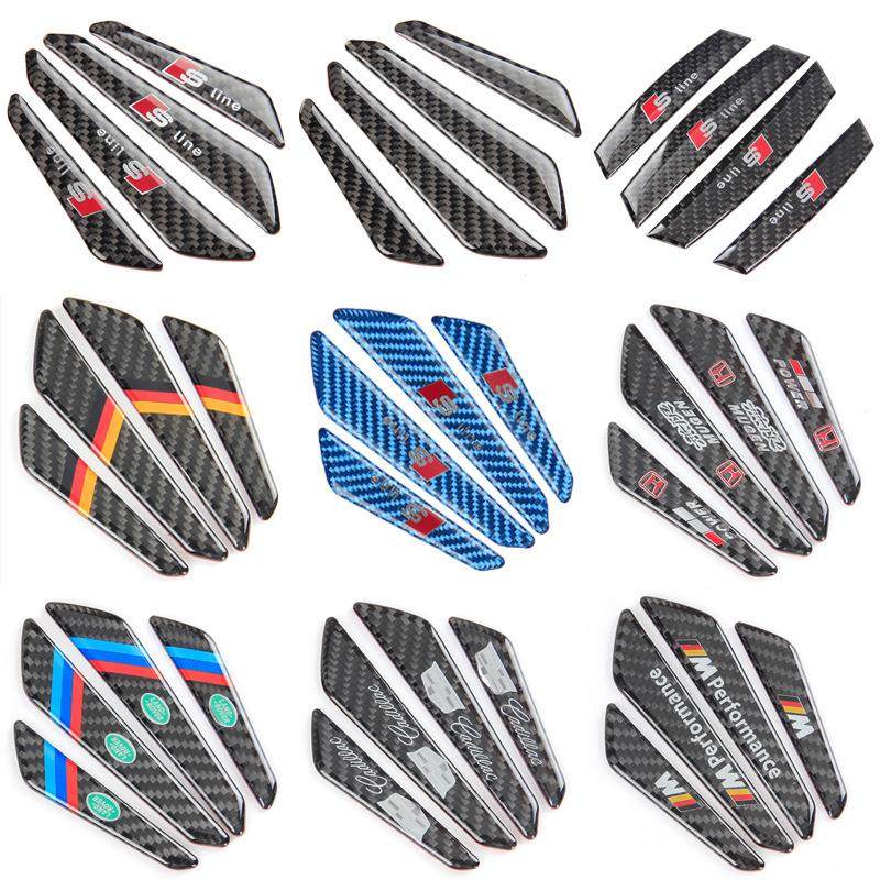 车用真碳纤维车门防撞条 门边车身防擦条 防刮保护装饰 汽用用品