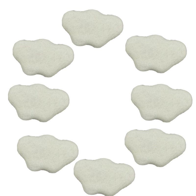 羊毛毡云朵手工云朵 房间装饰 拍摄道具 饰品头饰毛毡云朵