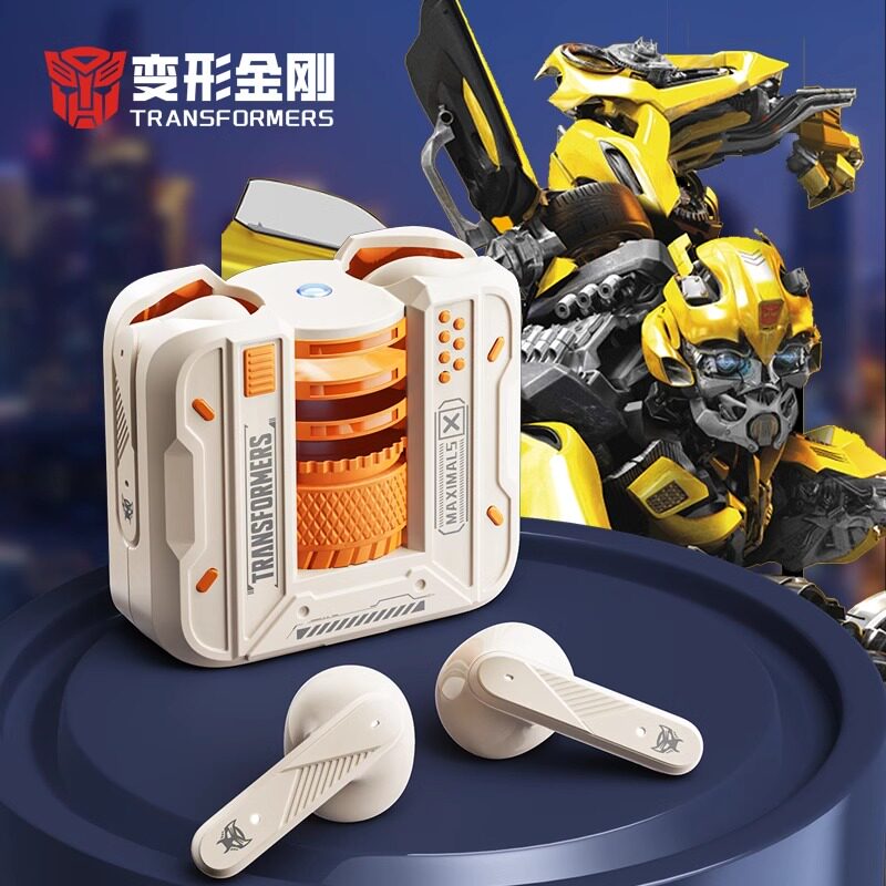 变形金刚电竞游戏蓝牙耳机无线超低延迟吃鸡专用高音质长续航新款