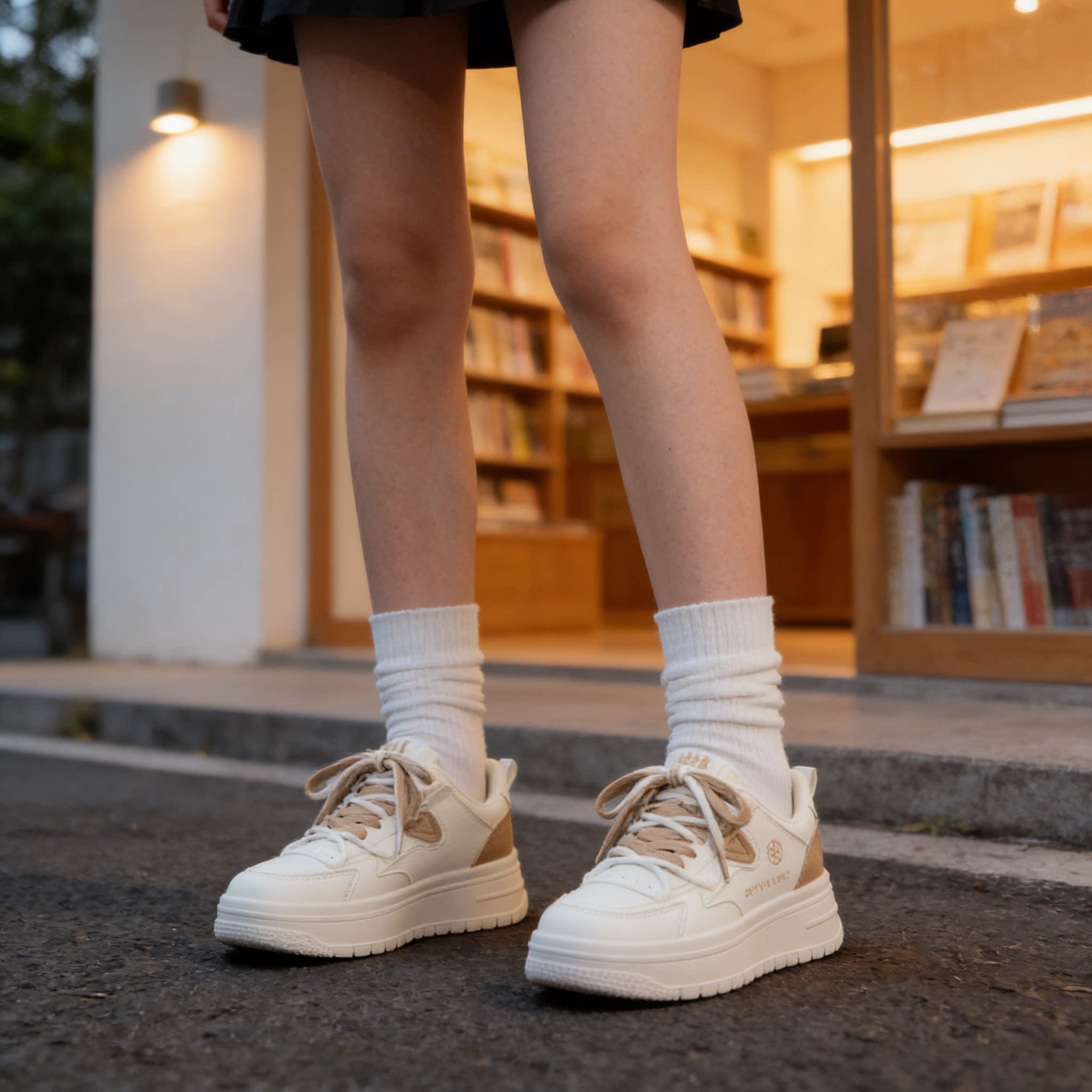 2026春夏厚底增高小白鞋女板鞋
