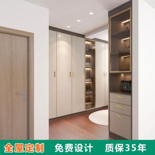 佛山铝合金衣柜一门到顶家用卧室全铝衣柜全屋家居整体铝合金家具