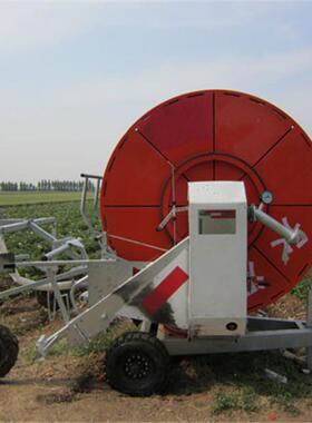 农作物大面喷积地卷盘灌机 75-30864水涡轮浇机 园林绿化灌溉机厂