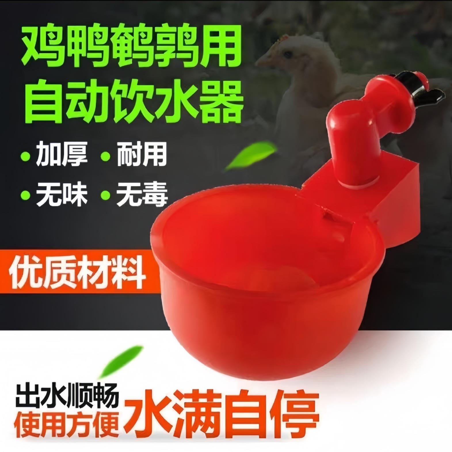 鸡鸭鹅家禽自动喂水器养殖专用水桶鸭鹅喂鸡自动饮水器鸽子饮水碗