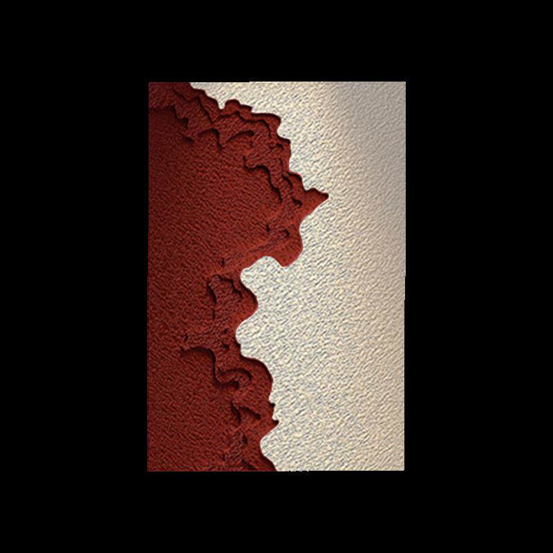 3D现代简约立体木雕砂岩手绘轻奢沙发装饰画背景墙玄关走廊挂画