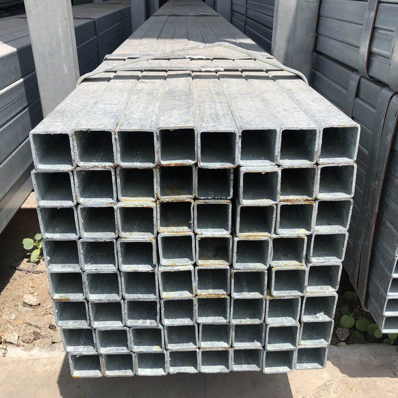 广东镀锌方管60*60*3定做热浸锌方通Q235B幕墙钢构建筑栏杆方钢管
