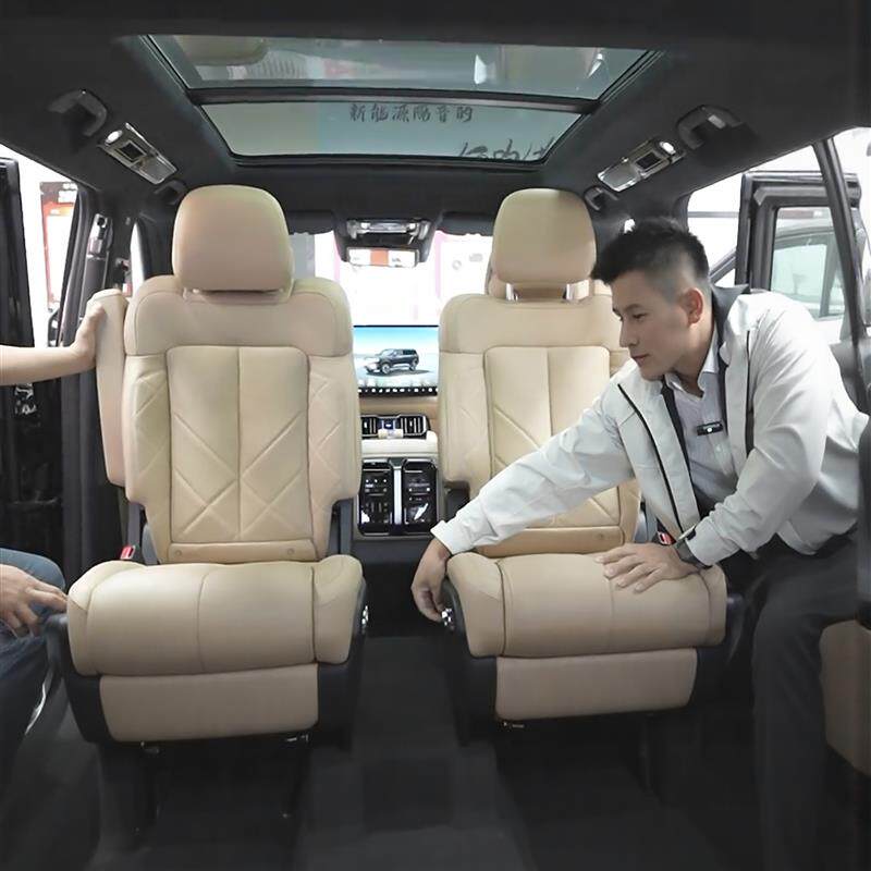 适用于别克昂科威昂科旗中排座椅旋转盘底座360度旋转盘 无损安装