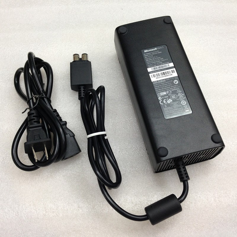 全新原装XBOX360电源 薄机220V slim电源适配器 送电源线 配件