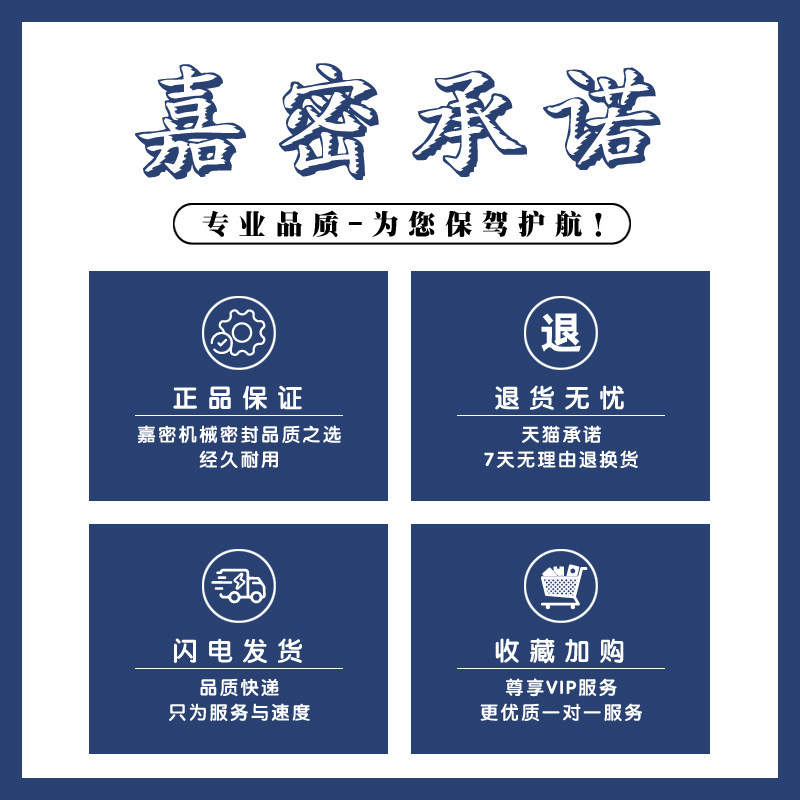 机械密封WB2-25 35 40 45 50 60 FSB化工水泵轴封机封密封全套件