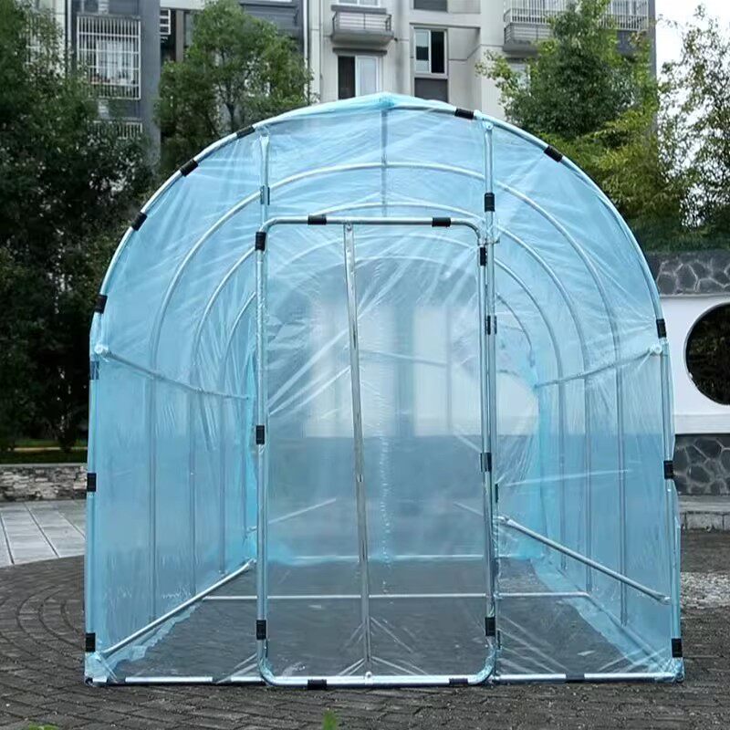 家用温室花房大棚骨架钢管多肉养殖种植遮阳防雨保温暖房庭院暖棚