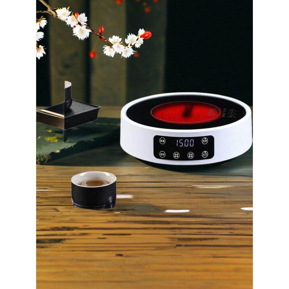 电陶炉煮茶1500W围炉煮茶玻璃壶专用泡茶壶套装保温定时煮茶炉