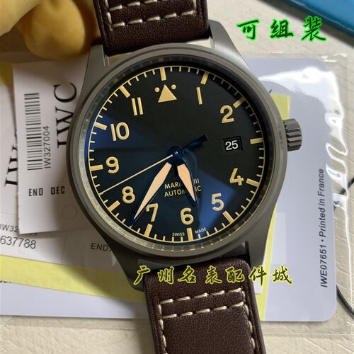 手表配件代用钛金属马克18表壳适用ETA2892a2 2824机芯壳套组装