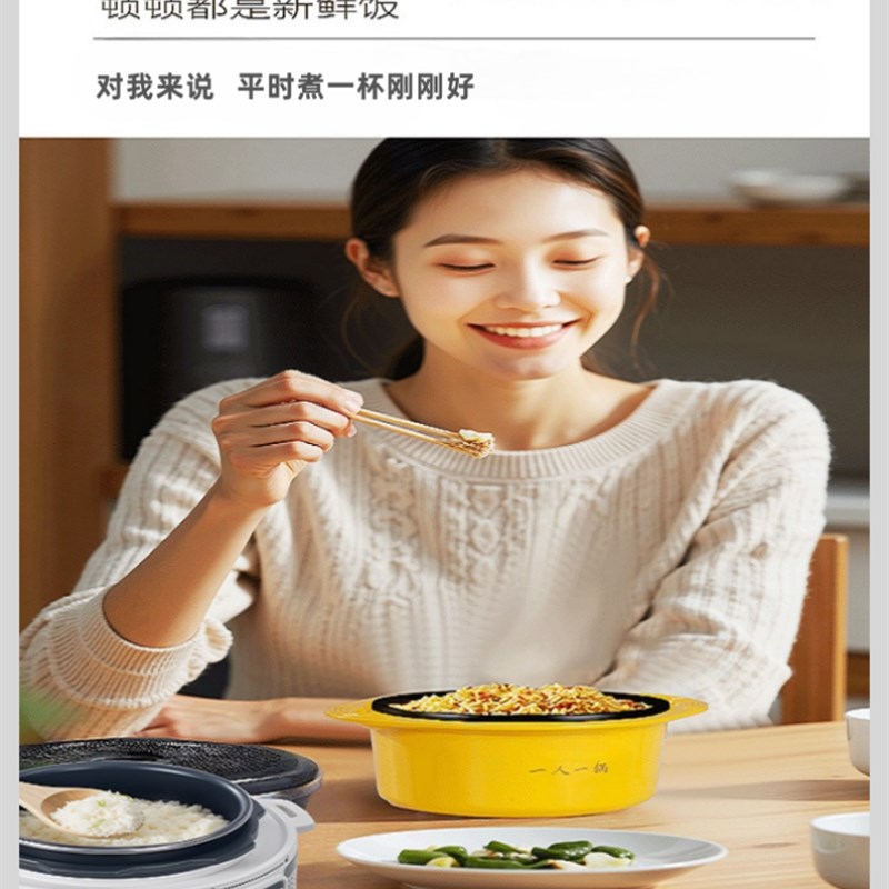 电压力锅一人食电高压饭锅一人电压锅高压锅压力煲单人多功能商用