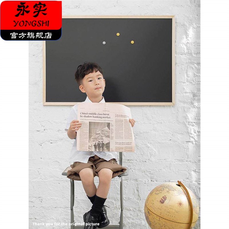 实木支架式小黑板店铺用广告牌手写粉笔板商用移动黑板架子立式