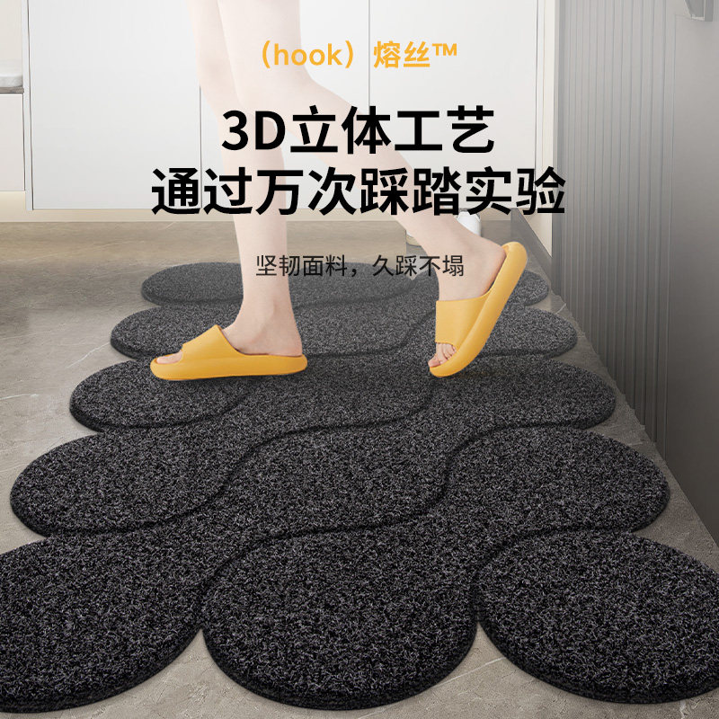 家用入户门地垫玄关门口耐脏脚垫门厅入门防滑垫客厅地毯进门垫子