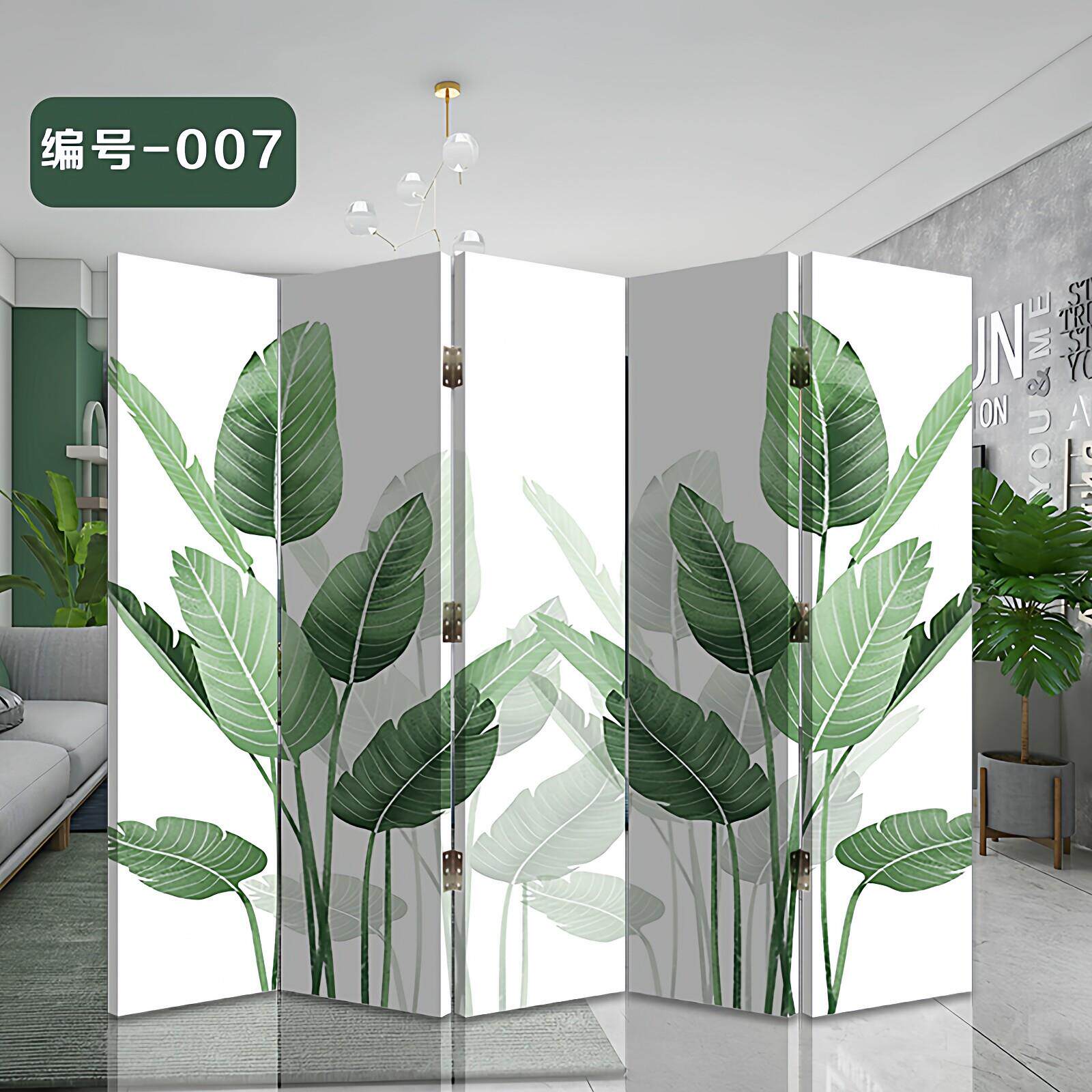 北欧屏风隔断客厅卧室遮挡家用简约现代可折叠移动玄关新中式轻奢