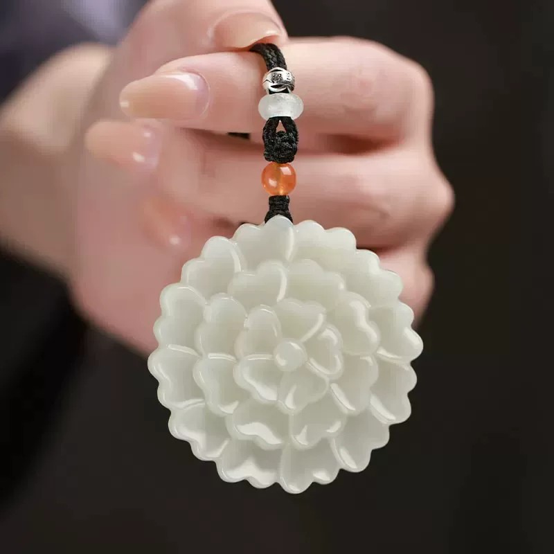 天然玉石真品吊坠玉石玉佩本命年护身符玉器吊坠女款项链挂件挂坠