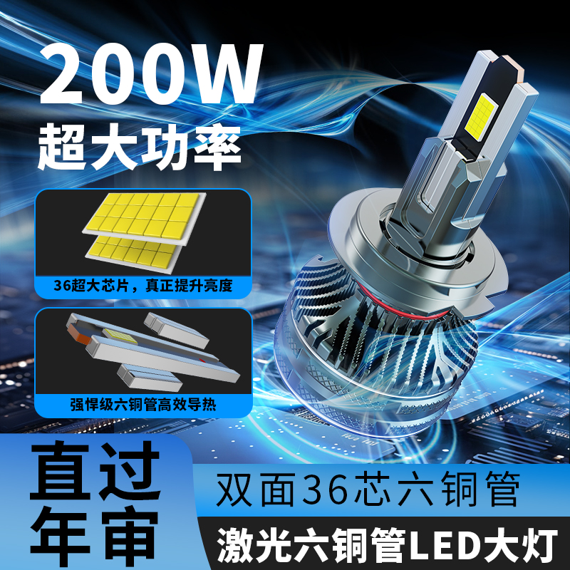 汽车LED大灯H1H790059012型号