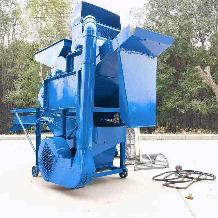 40型花生脱壳机三相电花生剥壳机时产1吨花生脱粒机新花生剥壳机