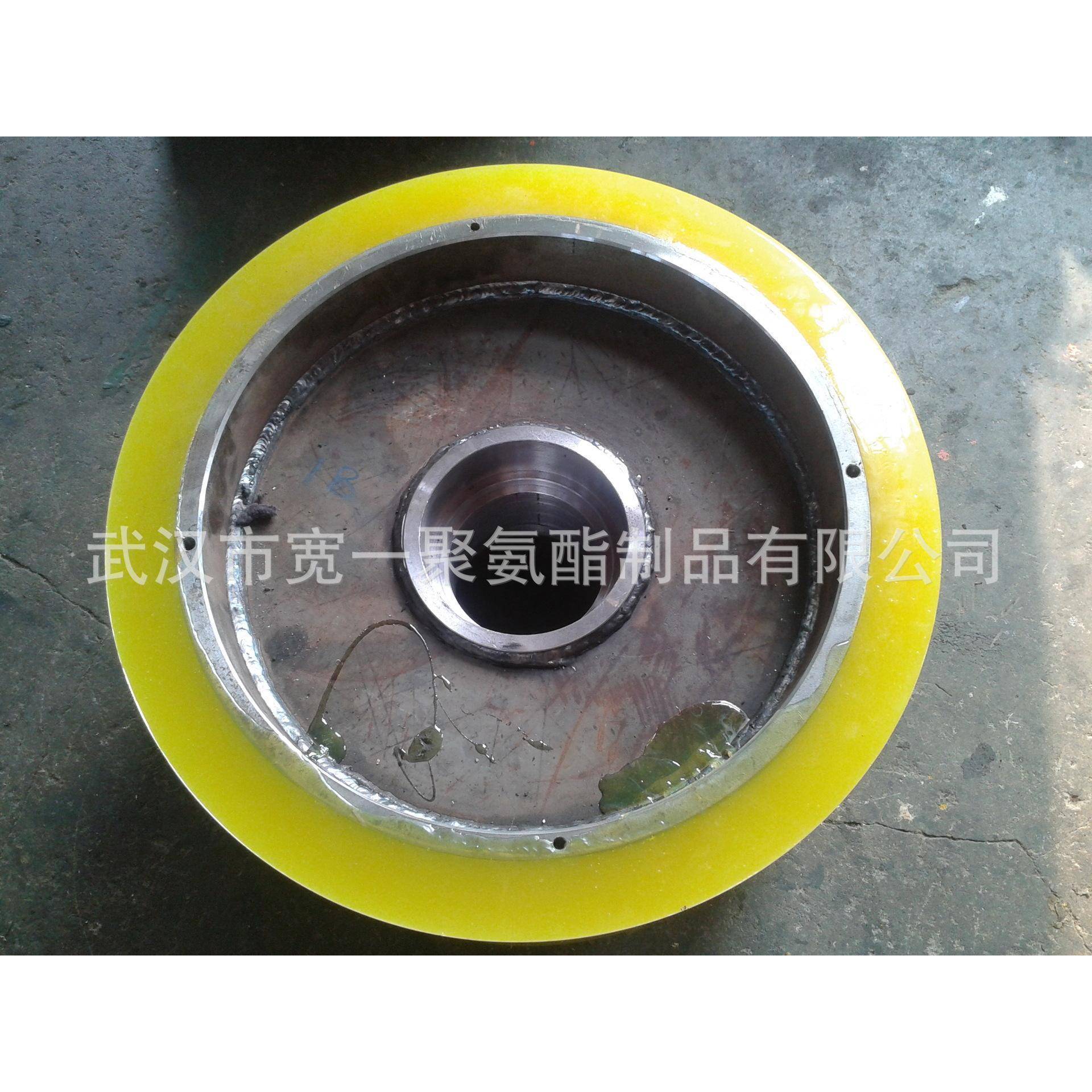 供应湖北仙桃、天门、潜江工业设备用橡胶滚轮加工包胶挂胶