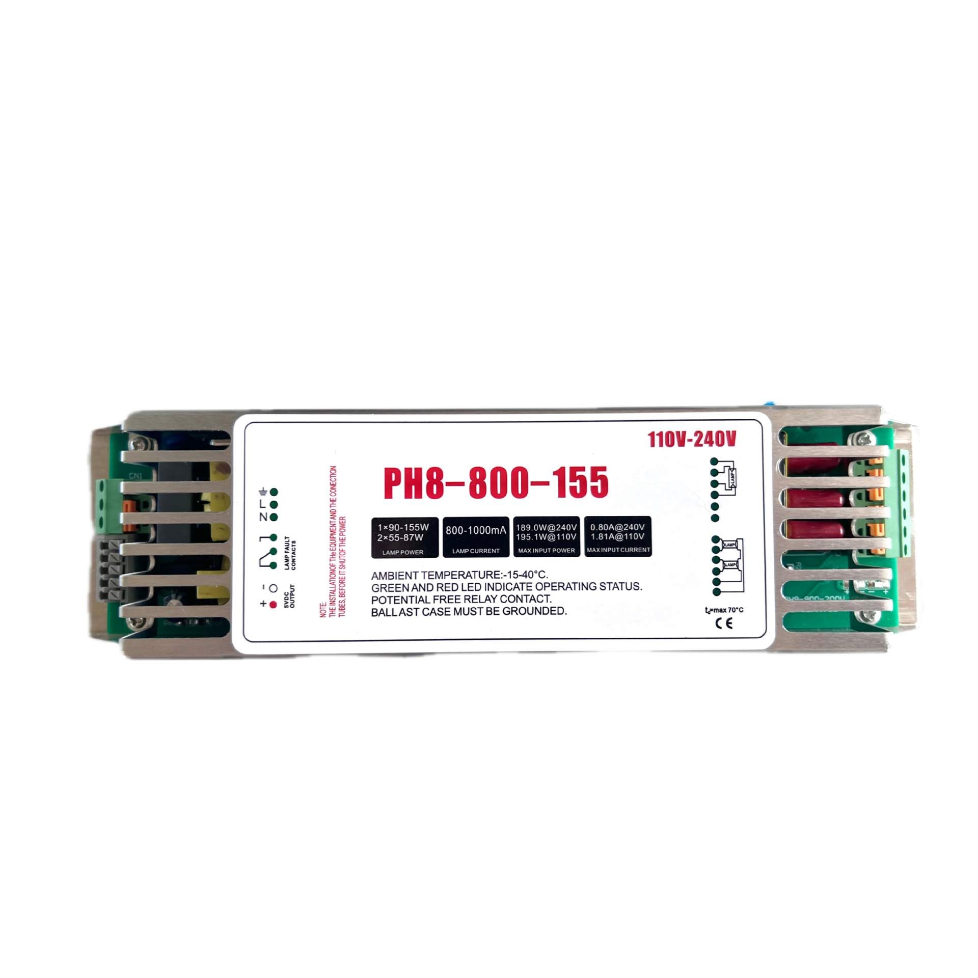 直销PH8-800-155W紫外线镇流器 155W 200W废气处理 污水处理