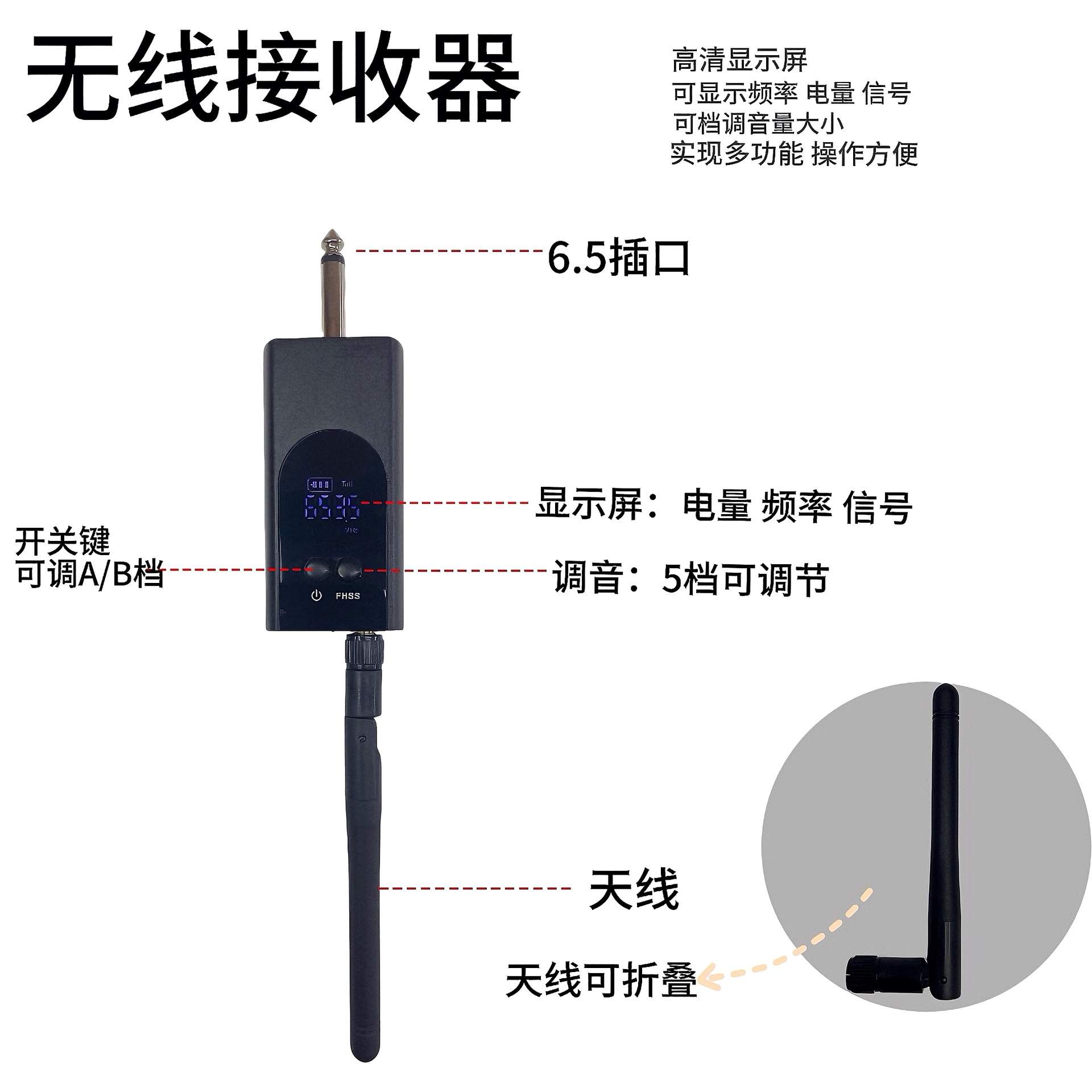 新款无线麦克风一拖二户外音响k歌直播演出通用专业高端手持话筒