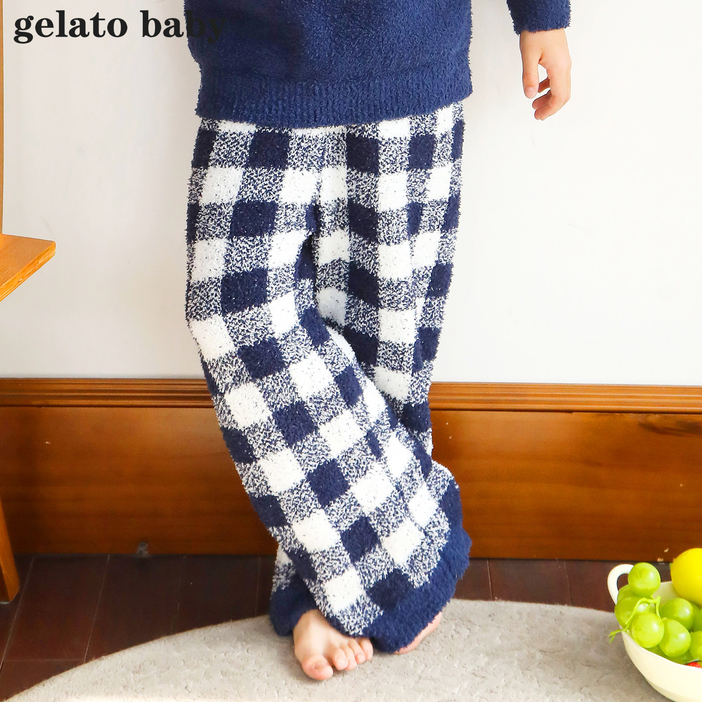 gelatobaby加厚保暖童家居裤