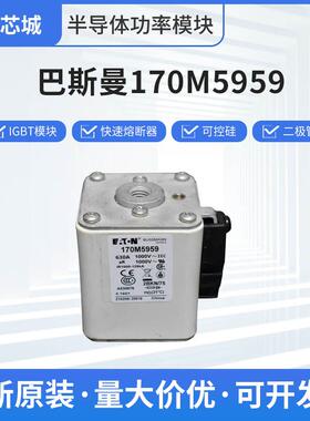 原厂现货巴斯曼170M5959新能源熔断器160NH00G-690/