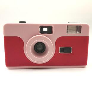 新复古胶卷相机手动傻瓜胶片相机可重复使用菲林照相机 带闪光灯