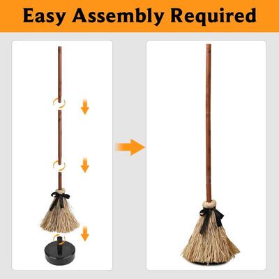 跨境新品Floating Witch's Broom –Haunted Dancing Broom