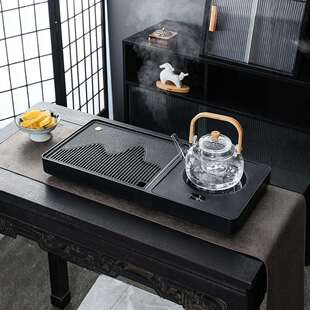 电陶炉一体全自动泡茶套装茶盘2024年新款家用办公烧水煮茶壶
