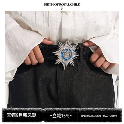 BIRTH OF ROYAL CHILD.BORC 【刘宪华同款】圣光勋章皮带羊皮腰带