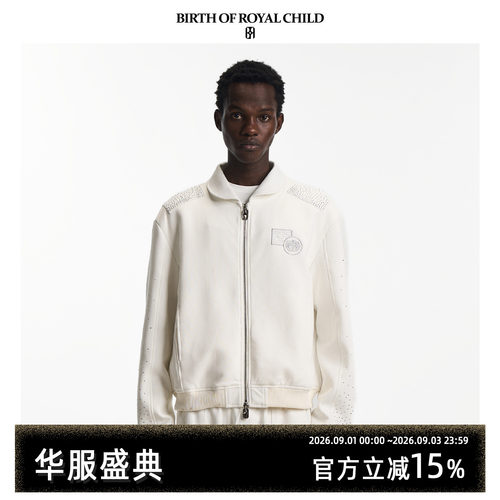 BIRTH OF ROYAL CHILD.BORC 【黄子韬同款】银河运动夹克占星刺绣