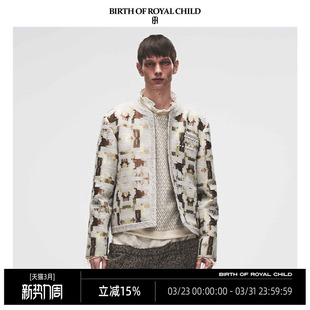 毛不易同款 BIRTH CHILD.BORC ROYAL 巴洛克提花夹克外套