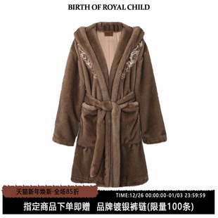 珍珠宫廷贵族大衣秋冬慵懒休闲长款 BIRTH CHILD.BORC ROYAL