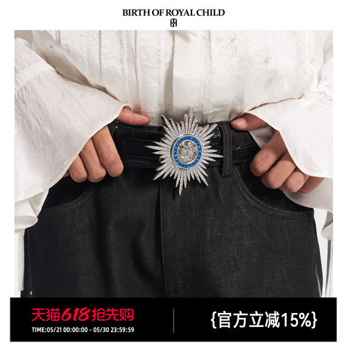 BIRTH OF ROYAL CHILD.BORC 【袁一琦同款】圣光勋章皮带羊皮腰带