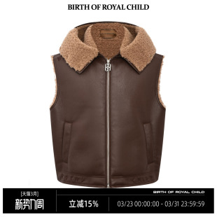 王琳凯同款 BIRTH CHILD.BORC ROYAL 太阳刺绣一体马甲男