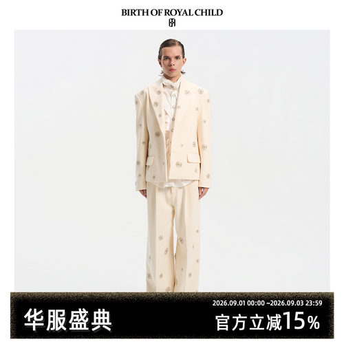 BIRTH OF ROYAL CHILD.BORC 【阿信同款】好莱坞唱片西服套装