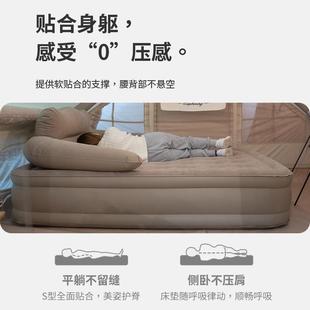 跨境全自动气垫床户外便携防潮睡垫单双人家用充气床垫露营用