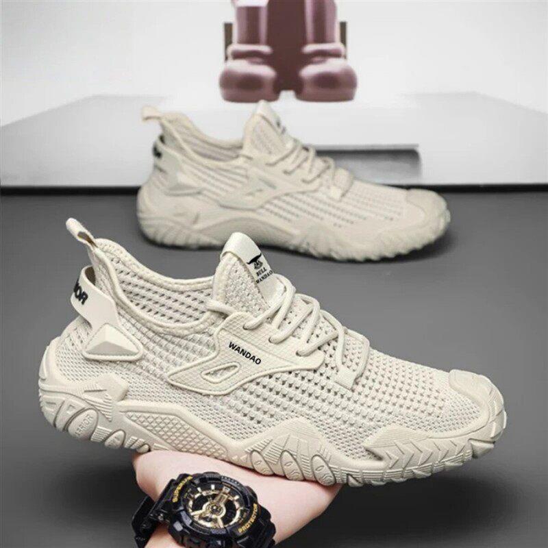 飞腾严选GOGO2透气薄款网面男鞋运动跑步鞋男士轻便舒适潮流男