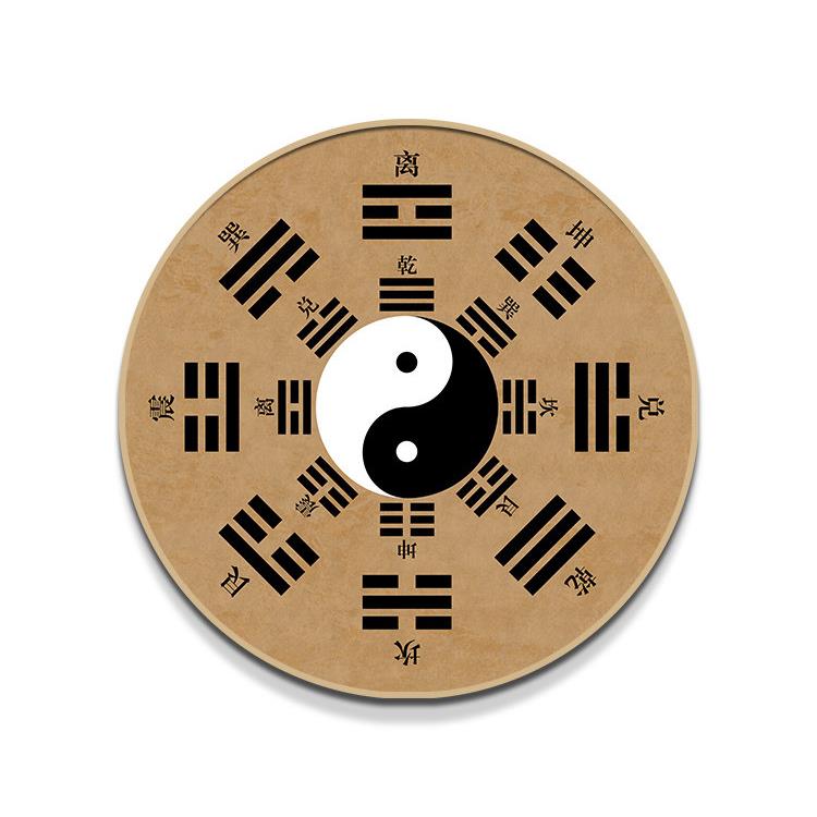 风水太极五行八卦太极图装饰画玄现代装饰画