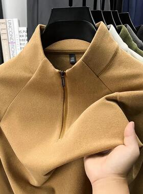 壹品奢潮穿搭STUDIO正品秋冬男士拉链立领卫P衣休闲双面德绒打底