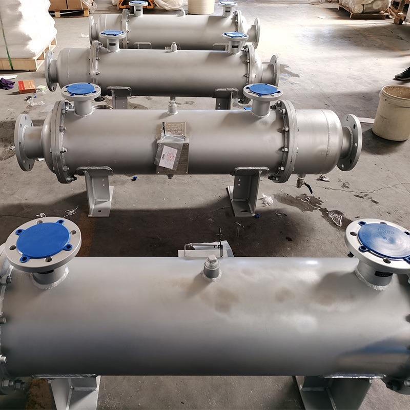 露典空压机生产后部冷却器列管式换热器压缩系统油散热器冷凝器