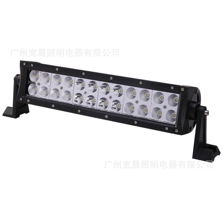 螺丝款72W LED长条灯工作灯前杠灯中网灯引擎盖灯 牧马人改装灯