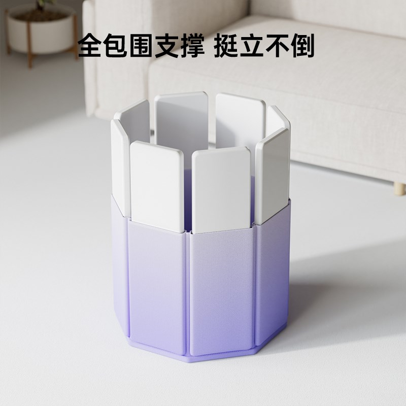 过膝高深泡脚桶便携折叠足浴桶恒温加热家用熏蒸泡脚桶半画简约风