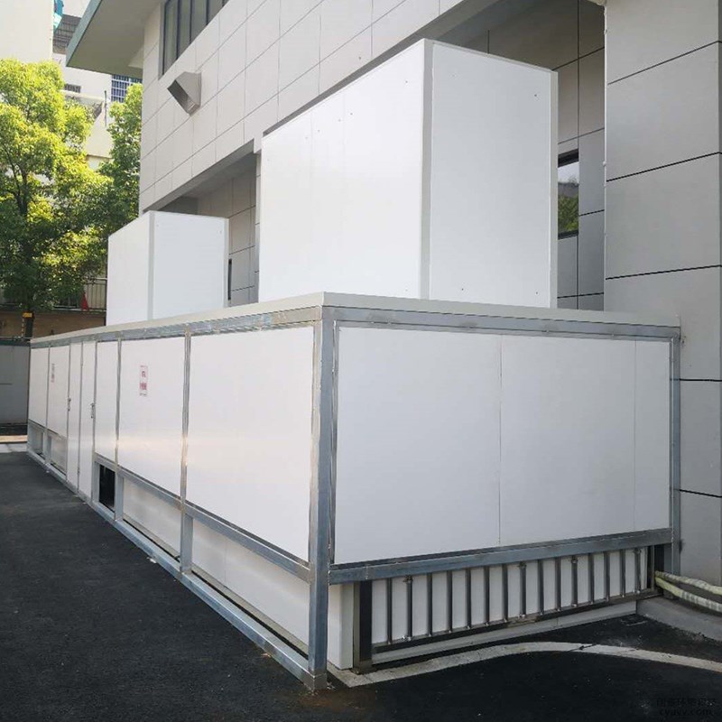工厂声屏障消音机器降噪隔音屏空调外机隔音板墙流水线测试隔音房