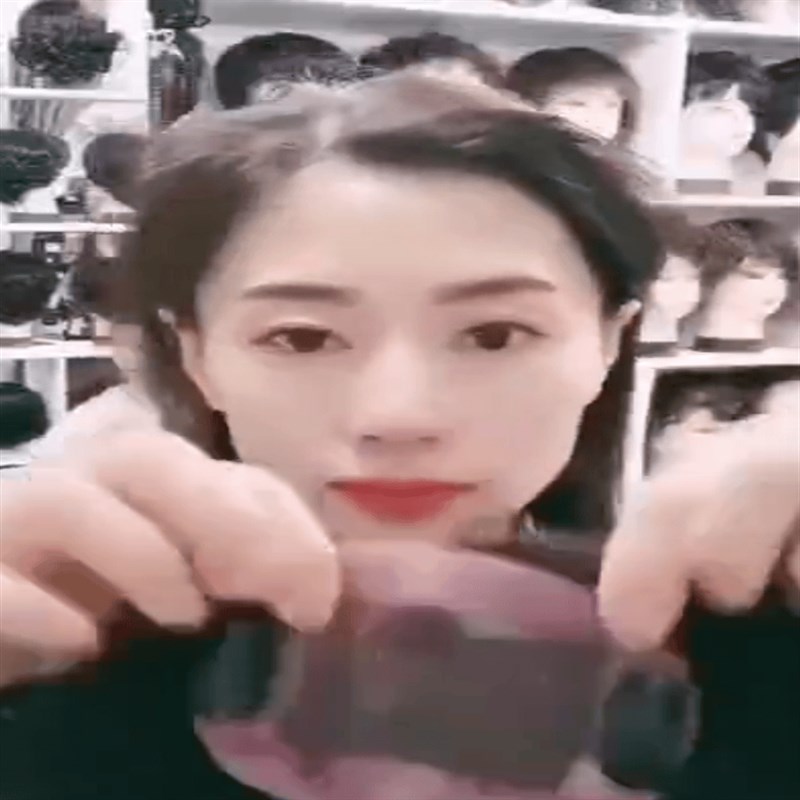 小函假发秋冬羊毛卷补发 头顶增加发量卷发发片蓬松头顶假发补发