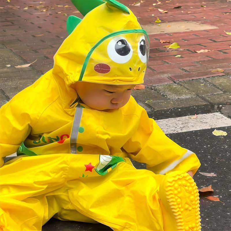 儿童雨衣幼儿园专用2岁防暴雨小学生雨衣宝宝雨衣连体男童女童款