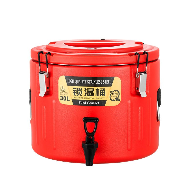 5L保温桶小型5升不锈钢保温饭桶金汤热卤桶装汤出摊保温桶商用大
