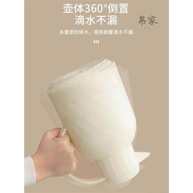 小号热水瓶家用便携保温水壶学生宿舍用玻璃内胆按压式保温壶